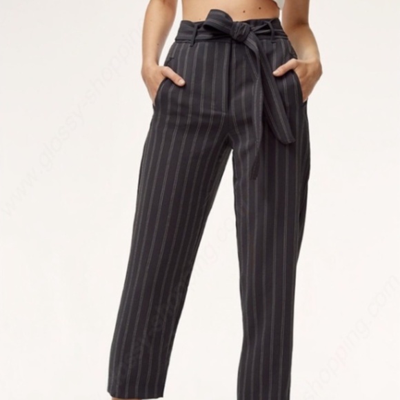 Wilfred "Jallade" Pinstripe Pants - Picture 4 of 10